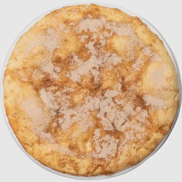 Honey butter cinnamon dessert pizza